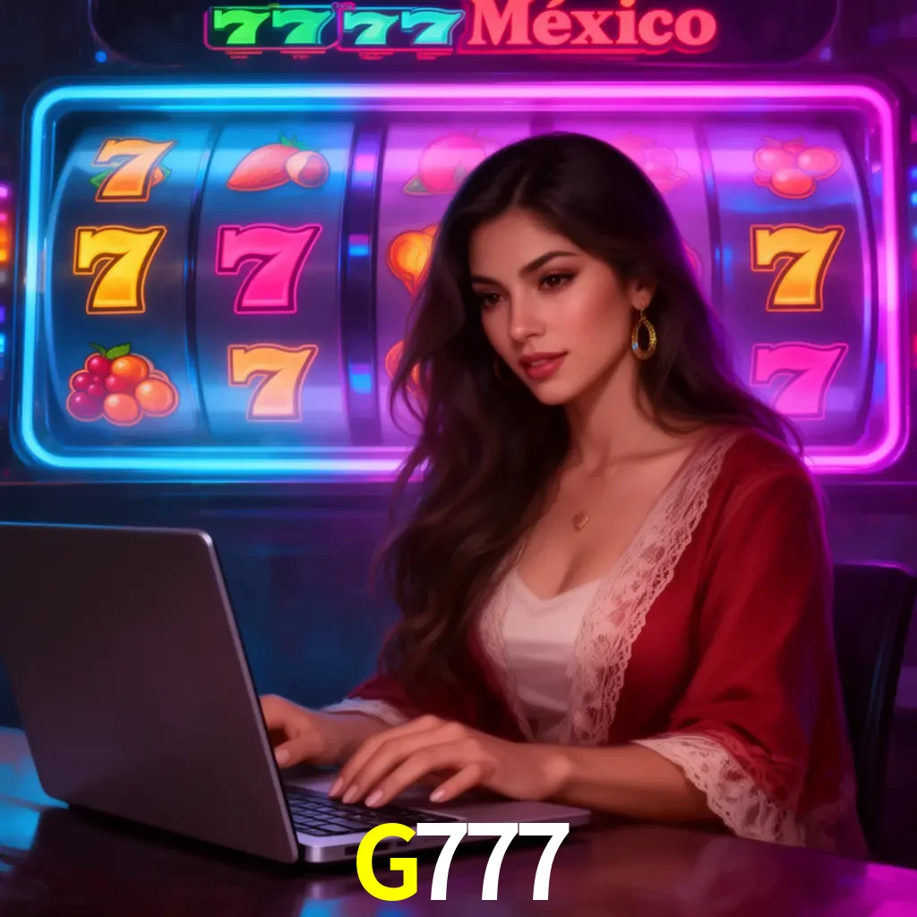 G777 Slots - tragamonedas, RTP y control Tragamonedas G777 con símbolos, saldo móvil y reglas de apuesta visibles